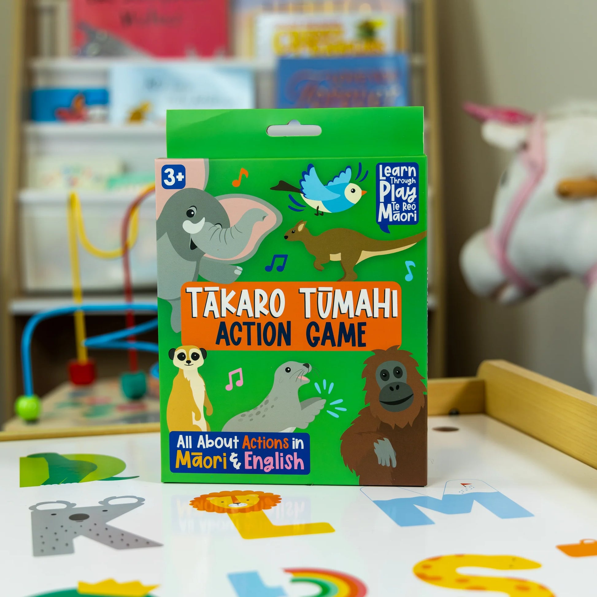 Koha Create Actions in Te Reo Māori Inflatable Cube available at Bear & Moo