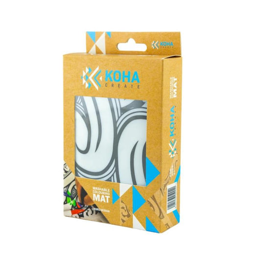 Koha Create Washable Colouring Mats available at Bear & Moo