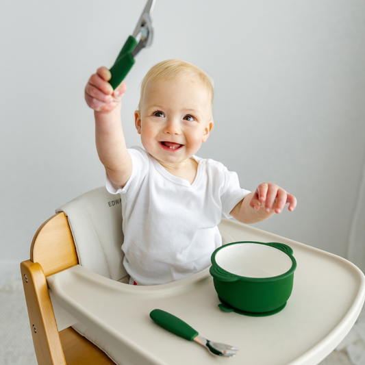 Baby & Toddler Bowl | Ceramic with Silicone Suction