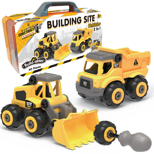 Construct IT Build-ables | Building Site Vehicles available at Bear & Moo