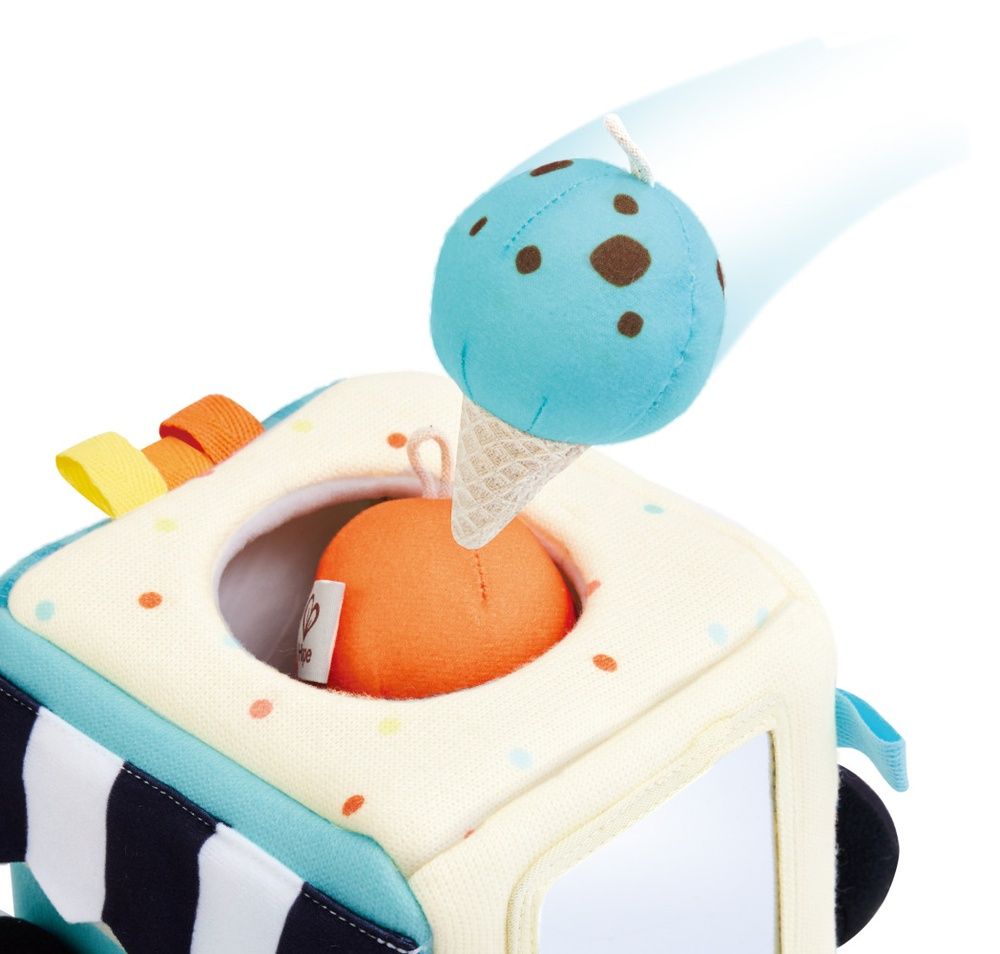 Hape Sensory Scoop Ice Cream Truck | Soft Toy available at Bear & Moo