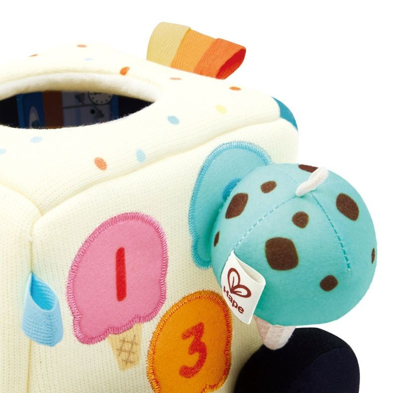 Hape Sensory Scoop Ice Cream Truck | Soft Toy available at Bear & Moo