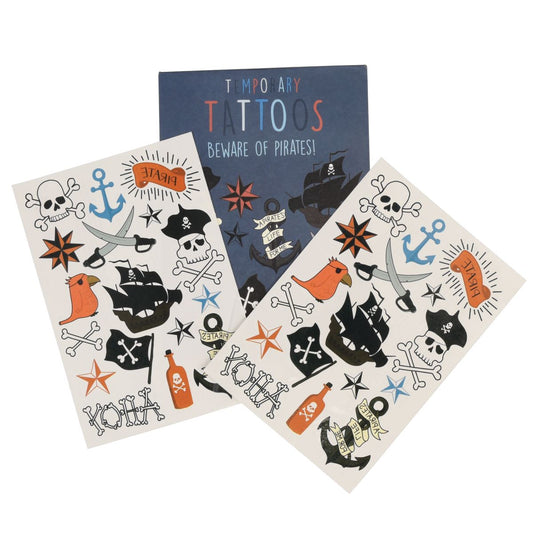 Temporary Tattoos | Beware of Pirates