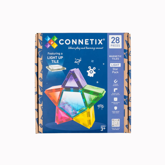 CONNETIX Light Star 28 Piece Pack available at Bear & Moo