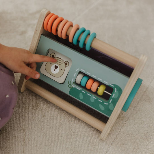 Bubble Wooden Activity Triangle available at Bear & Moo