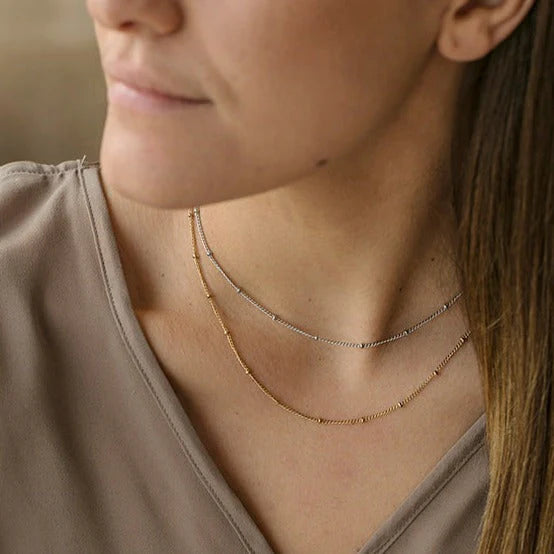 Katyb Jewellery Bobble Chain Necklace available at Bear & Moo