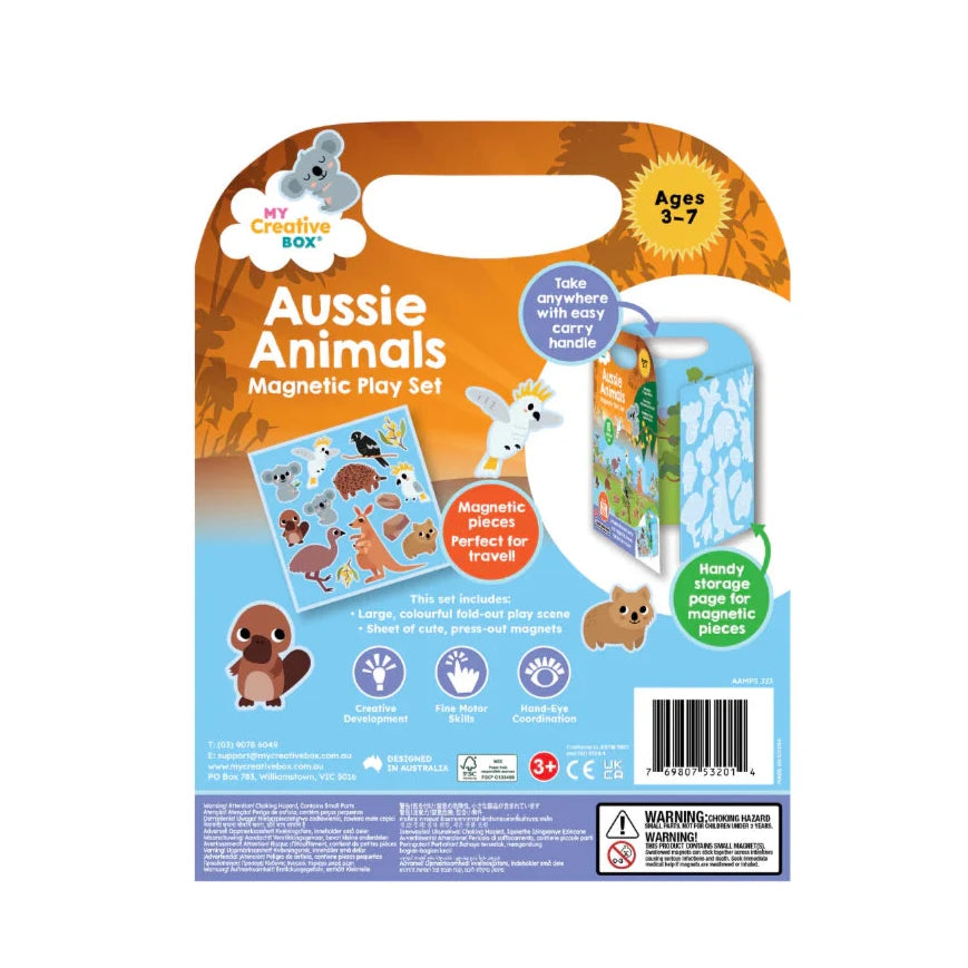 My Creative Box Aussie Animals Magnetic Play Set available at Bear & Moo