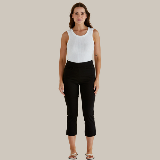 Francis Rib Tank | White