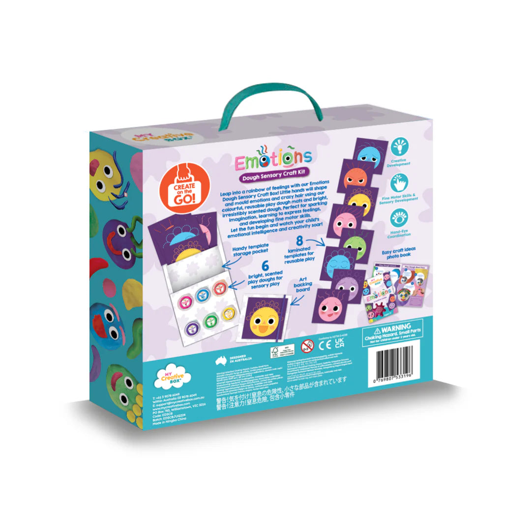 My Creative Box Emotions Dough Sensory Craft Box available at Bear & Moo