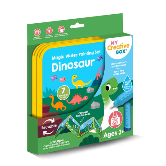 My Creative Box Magic Water Painting Set | Dinosaur Magic available at Bear & Moo