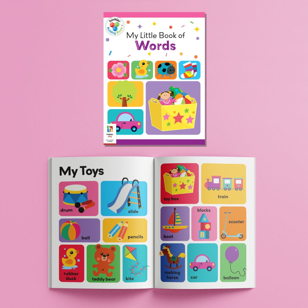 Building Blocks Floor Puzzle First Words available at Bear & Moo