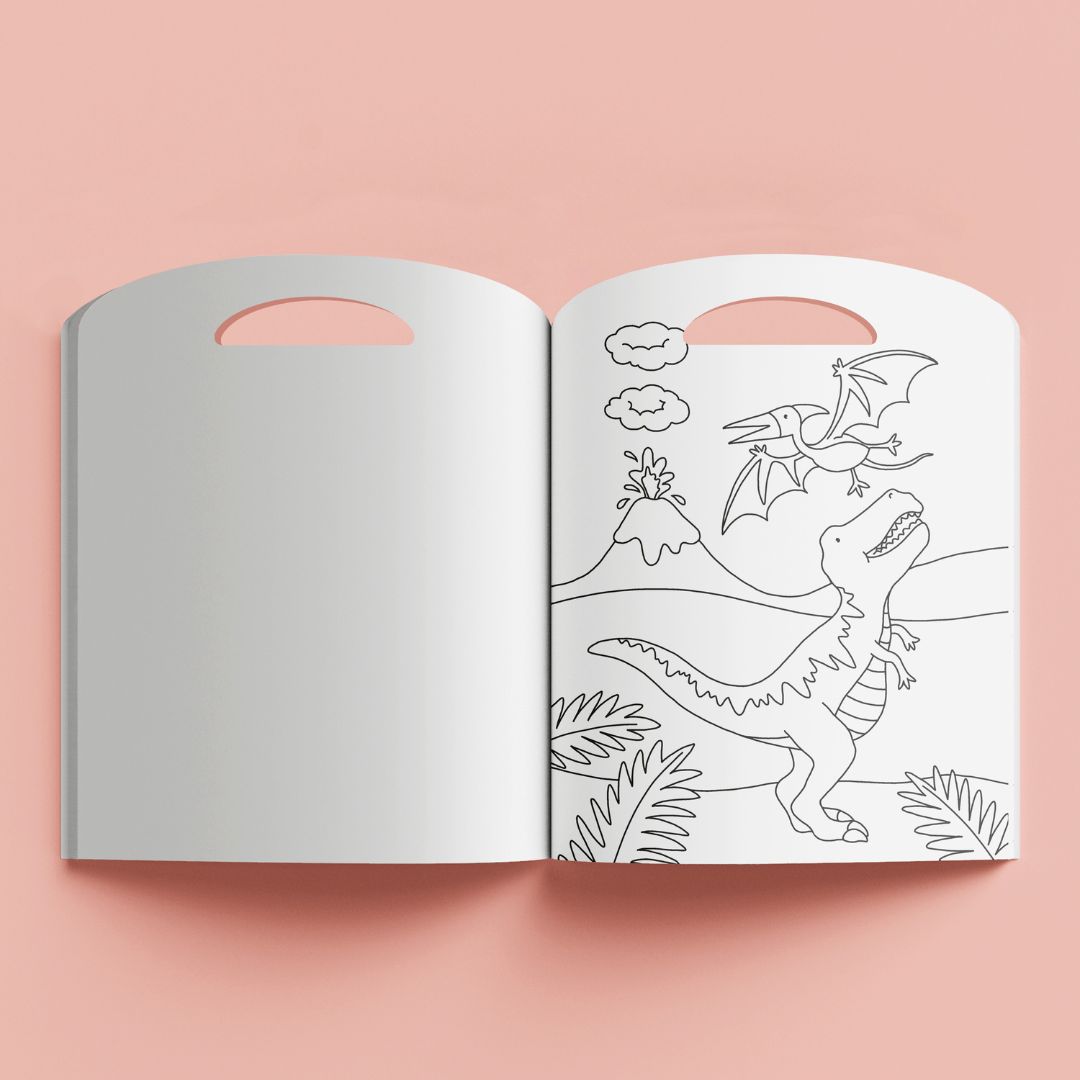 Hinkler On the Farm Shaped Colouring Book available at Bear & Moo