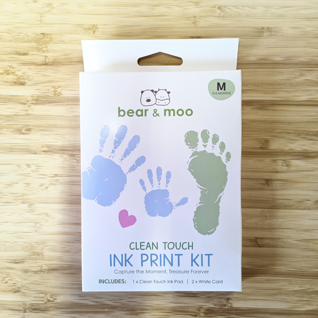 Newborn Memory Keepsake Mess-Free Baby Handprint & Footprint Kit ...