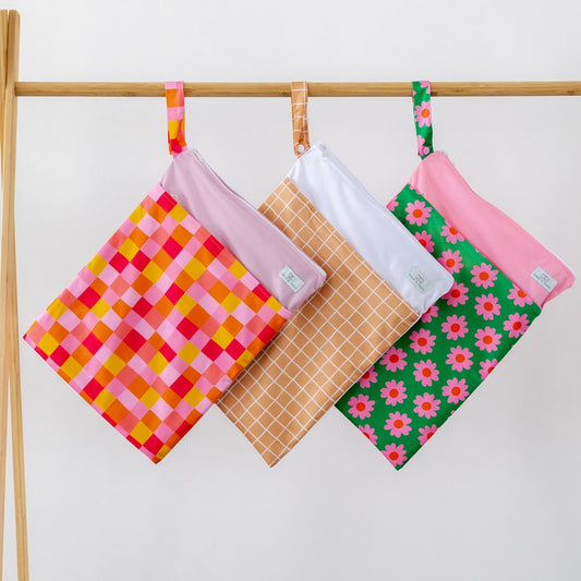 Large Wet Bag | Daisy Dream