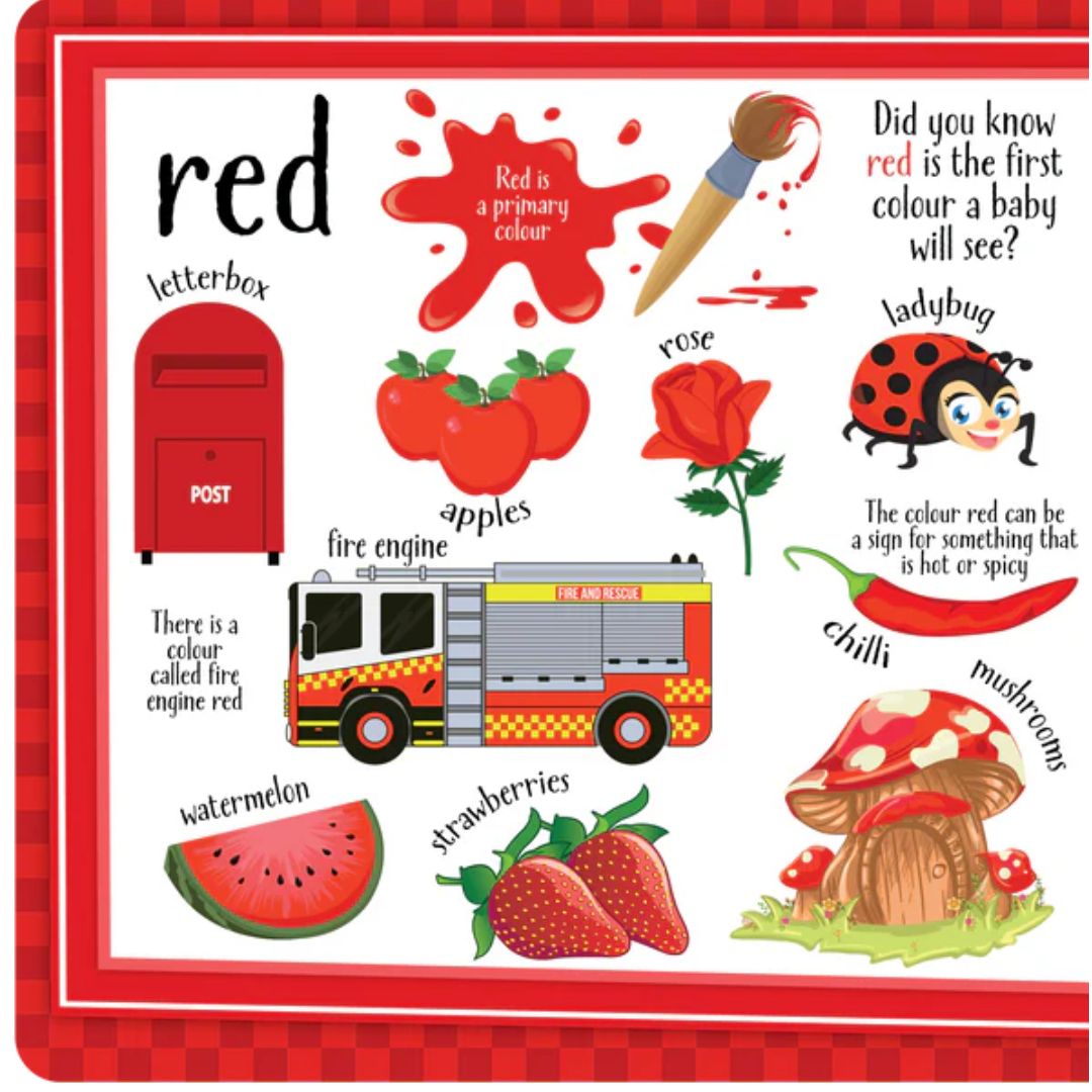 Learning can be Fun | Let's Learn Colours available at Bear & Moo