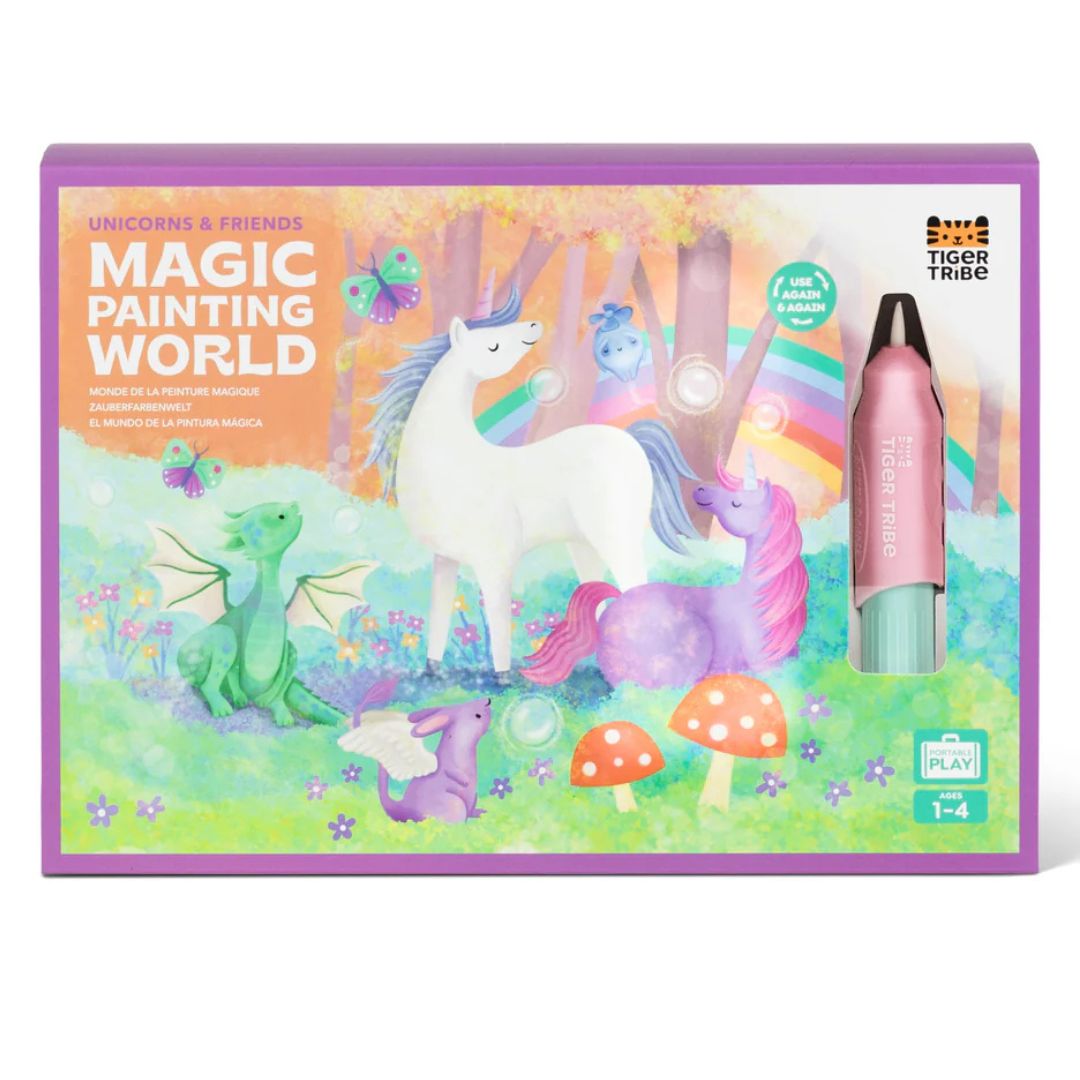 Tiger Tribe Magic Painting World | Unicorns & Friends available at Bear & Moo