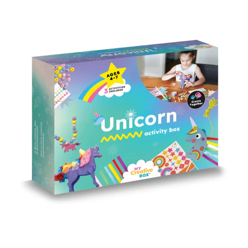 My Creative Box Unicorn Mini Creative Kit available at Bear & Moo