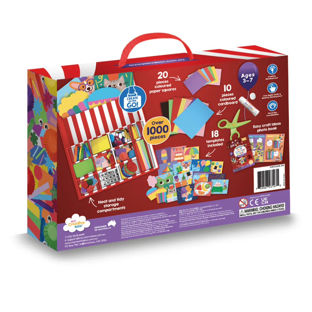 My Creative Box Pets Carnival Collage Sensory Craft Box available at Bear & Moo