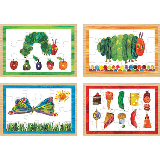 Eric Carle The Very Hungry Caterpillar 4 in 1 Puzzle available at Bear & Moo