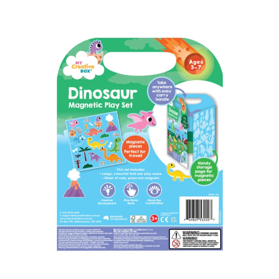 My Creative Box Dinosaur Magnetic Play Set available at Bear & Moo