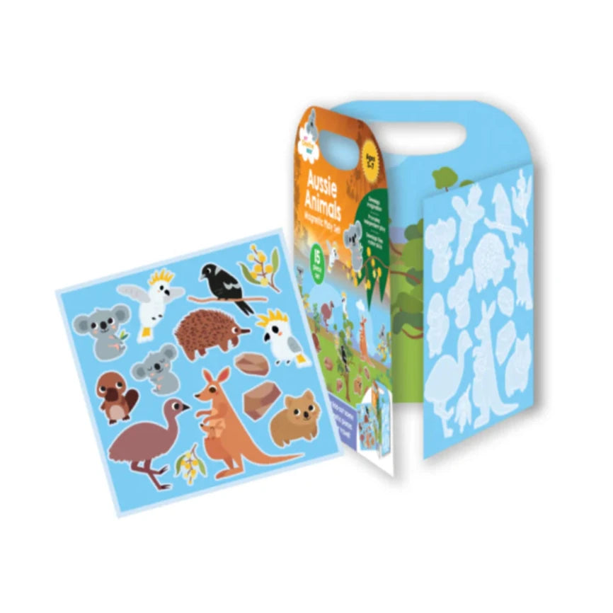 My Creative Box Aussie Animals Magnetic Play Set available at Bear & Moo