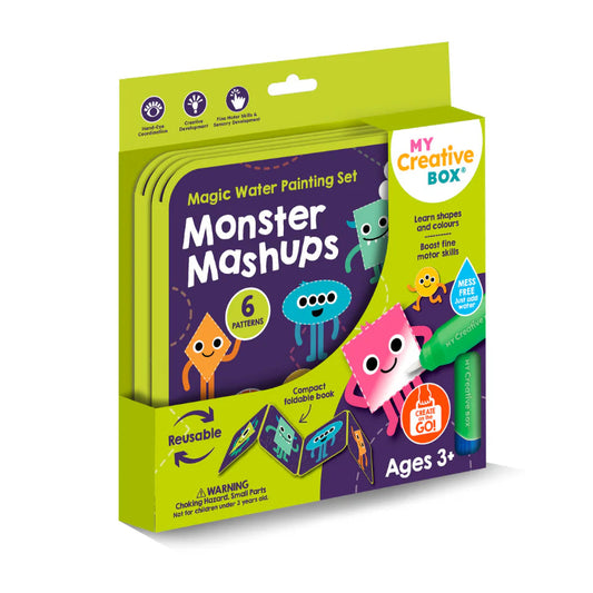 My Creative Box Magic Water Painting Set | Monster Mashups available at Bear & Moo