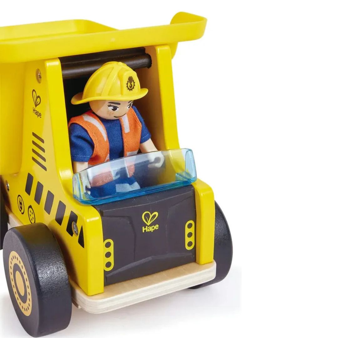Hape Hauler Dump Truck available at Bear & Moo