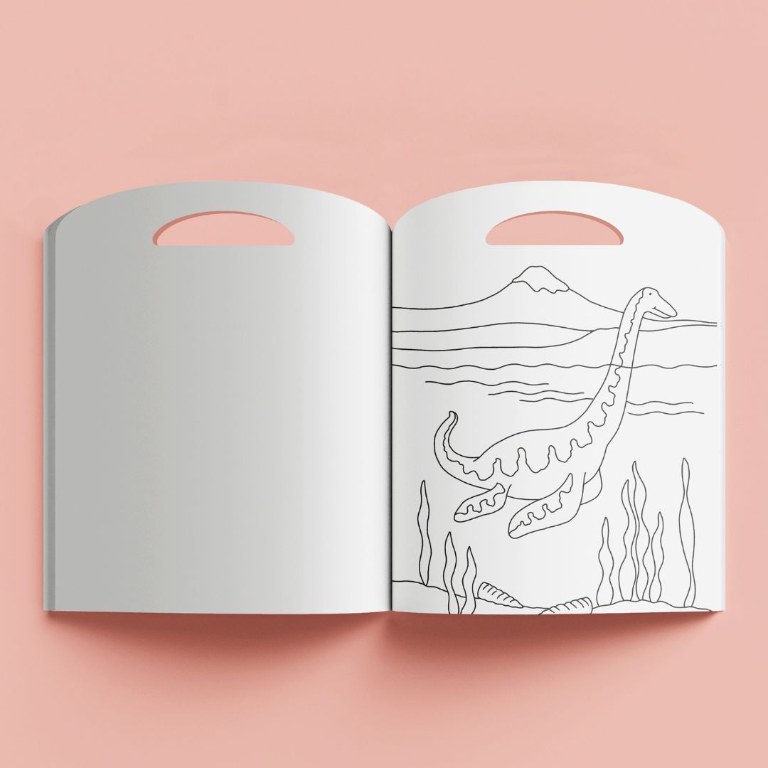 Hinkler On the Farm Shaped Colouring Book available at Bear & Moo