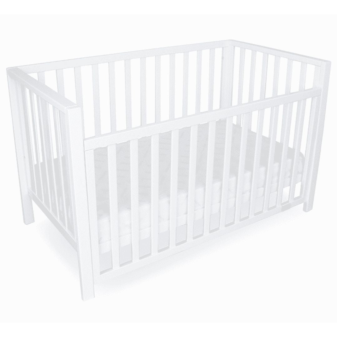 Babyhood Lulu Cot 4 in 1 | White available at Bear & Moo