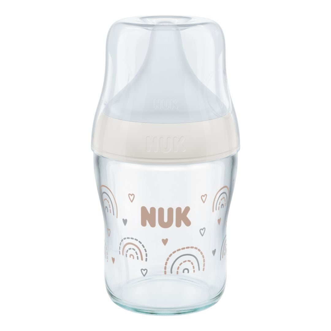 Perfect Match Glass Bottle | Rainbow 120ml available at Bear & Moo