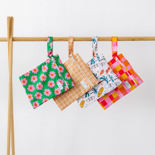 Medium Wet Bag | Gingernut Gingham
