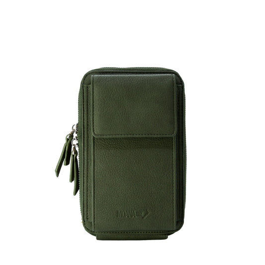 Moana Road The Courtenay Place Crossbody Bag in Olive available at Bear & Moo