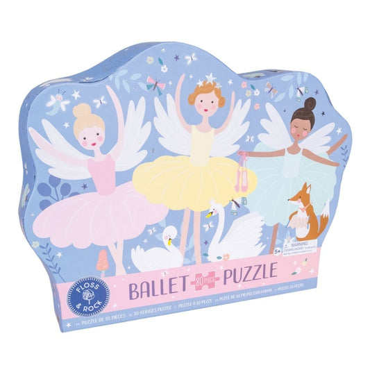 Floss & Rock Enchanted | 80 Piece Puzzle available at Bear & Moo