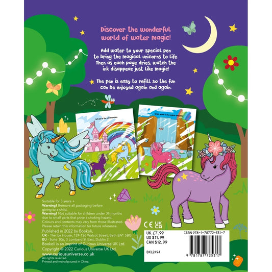 Mess Free Magic Painting | Unicorns available at Bear & Moo