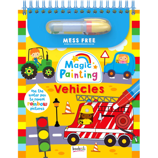 Hinkler Mess Free Magic Painting | Vehicles available at Bear & Moo