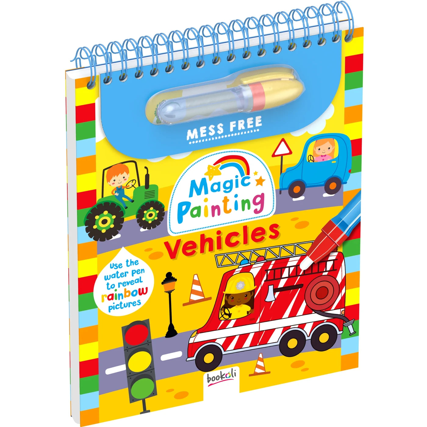 Hinkler Mess Free Magic Painting | Vehicles available at Bear & Moo