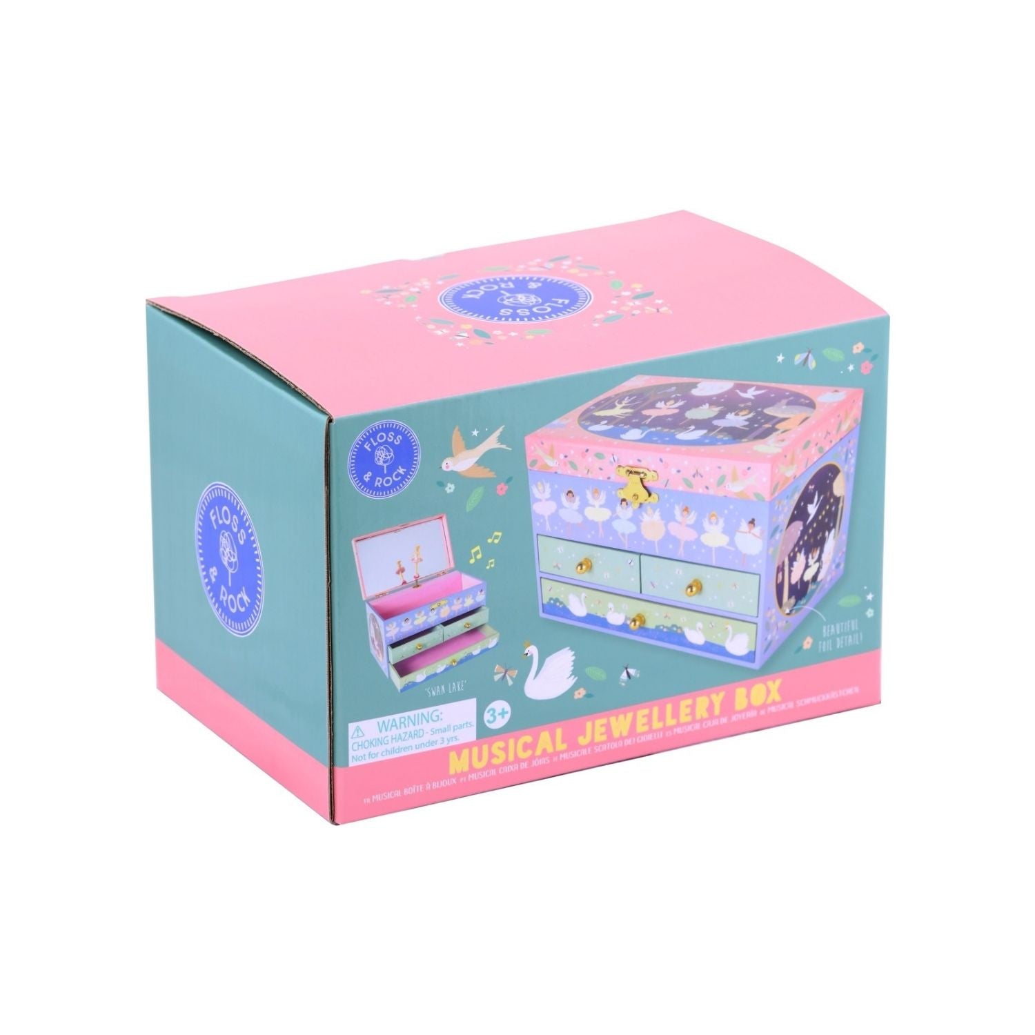 Floss & Rock Musical Jewellery Box | Enchanted available at Bear & Moo