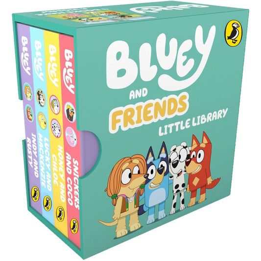 Bluey and Friends Little Library available at Bear & Moo