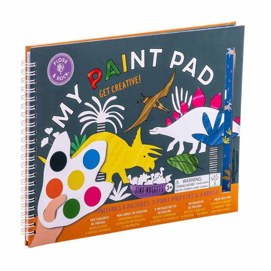 Floss & Rock My Paint Pad | Dinosaur available at Bear & Moo