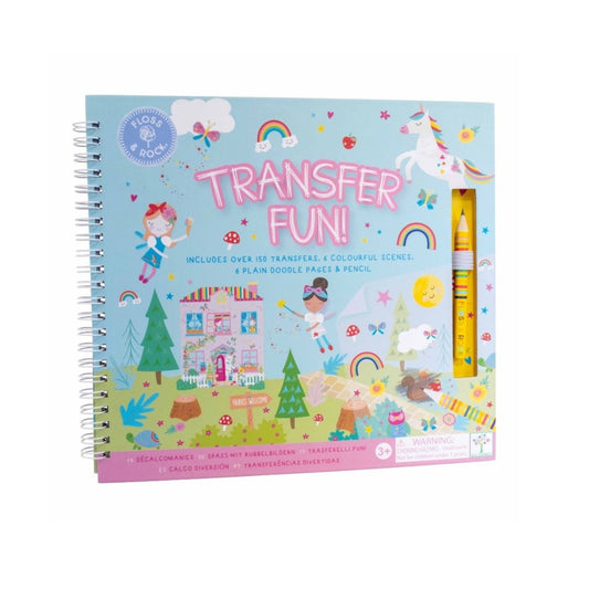 Floss & Rock Transfer Fun | Rainbow Fairy available at Bear & Moo