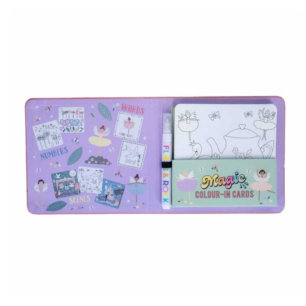 Floss & Rock Magic Colour Changing Water Cards | Enchanted available at Bear & Moo