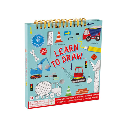 Floss & Rock Learn to Draw | Construction available at Bear & Moo