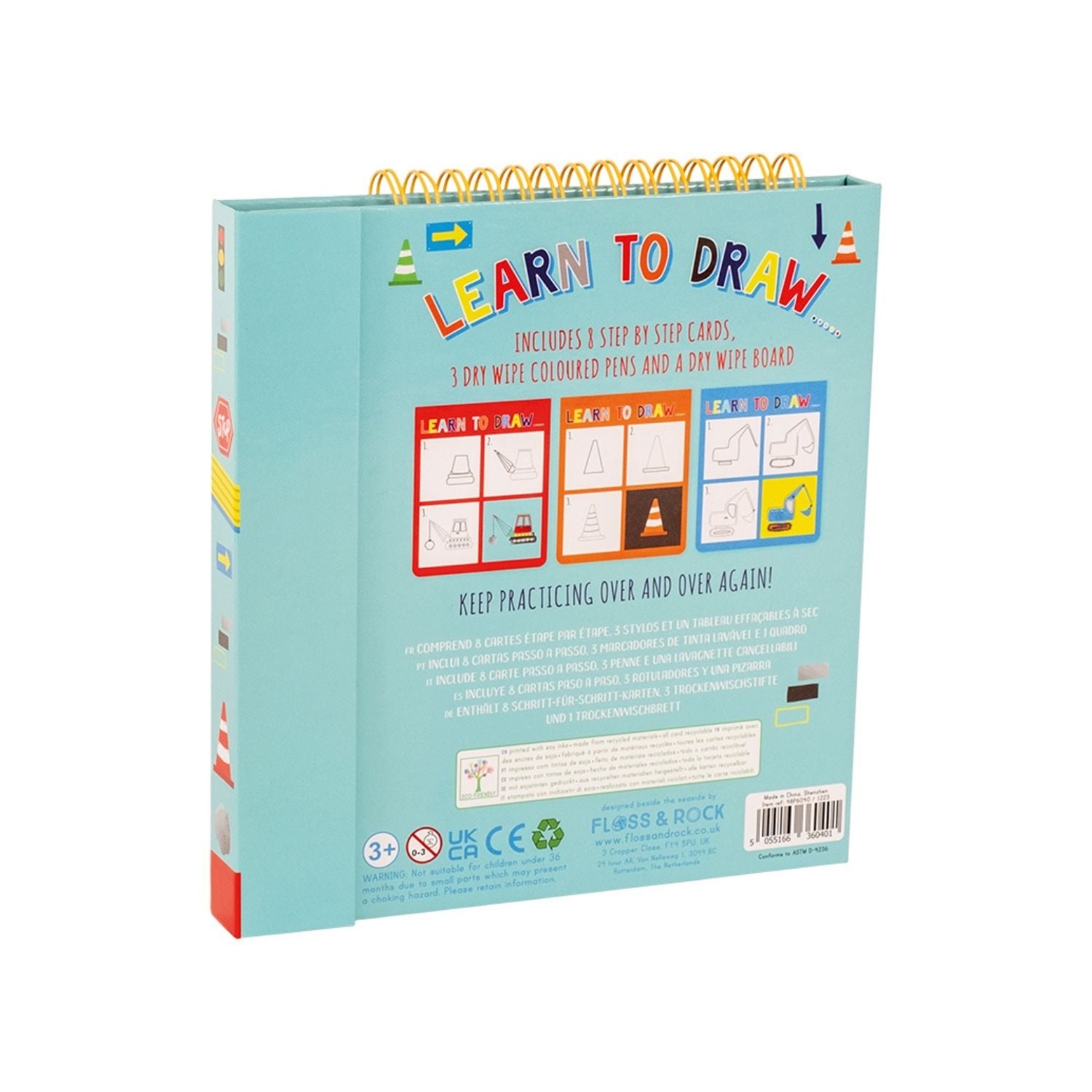 Floss & Rock Learn to Draw | Construction available at Bear & Moo