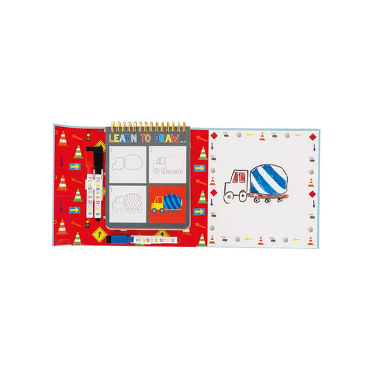 Floss & Rock Learn to Draw | Construction available at Bear & Moo