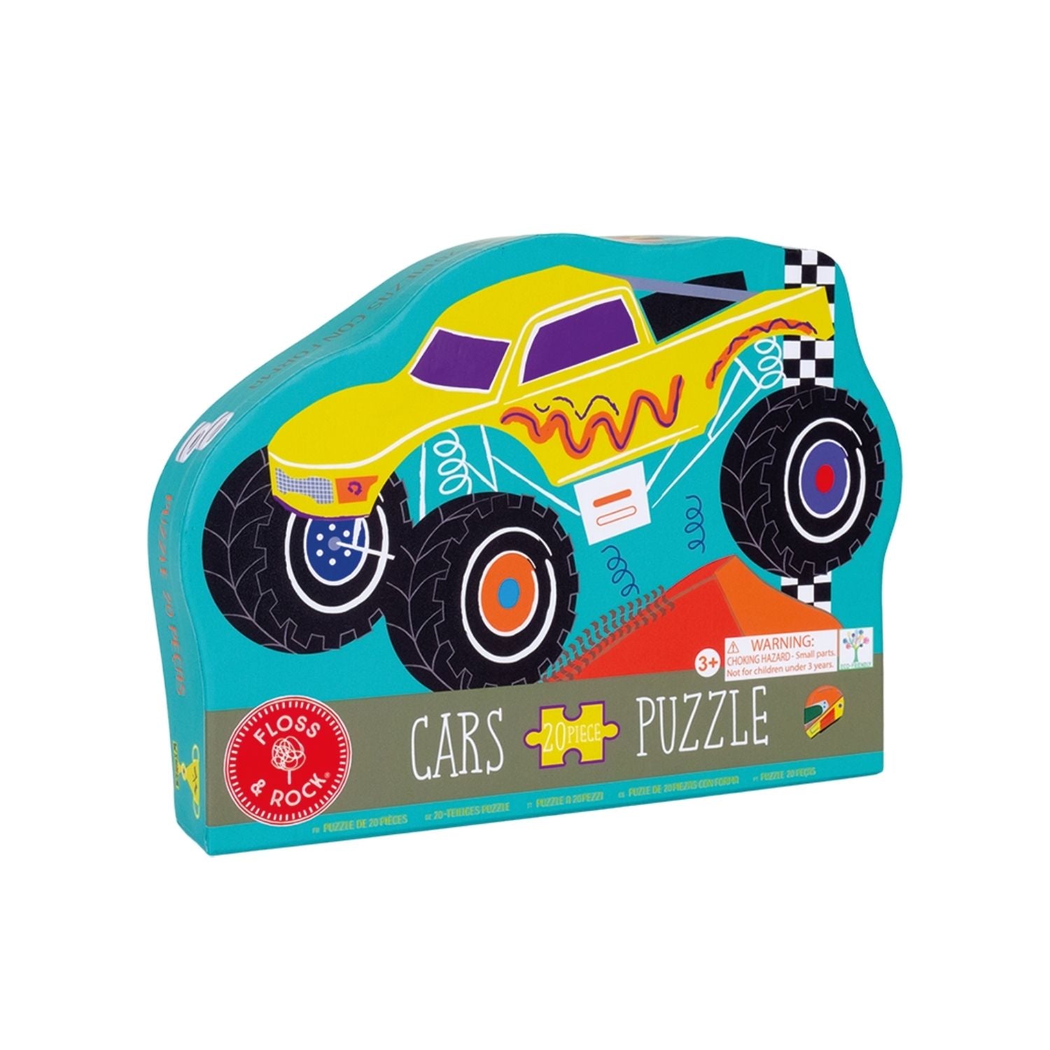  Floss & Rock Cars | 20 Piece Puzzle available at Bear & Moo