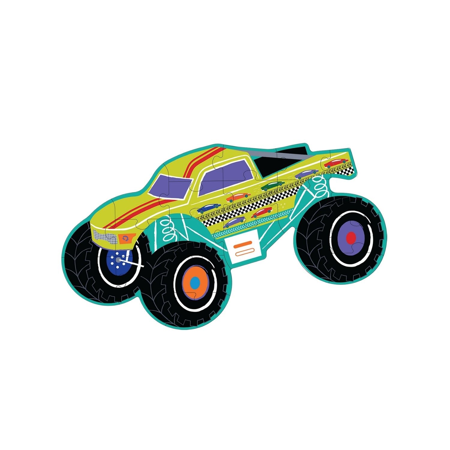  Floss & Rock Cars | 20 Piece Puzzle available at Bear & Moo