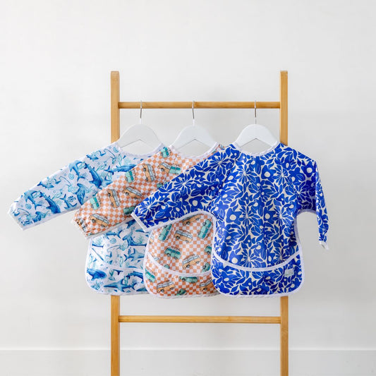 Sleeved Bib | Santorini