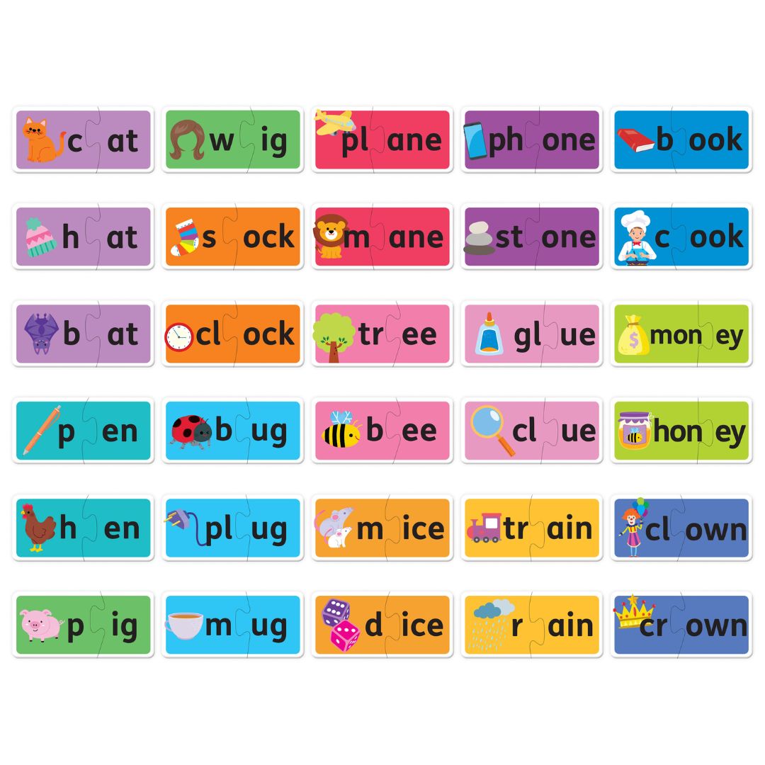 Hinkler Building Blocks Match & Learn Word Sounds available at Bear & Moo