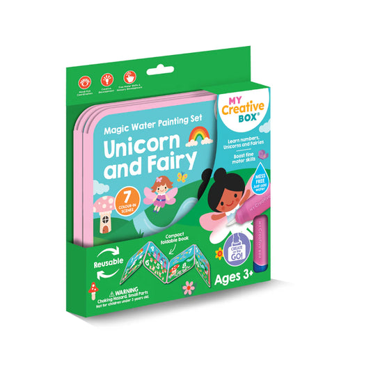 My Creative Box Magic Water Painting Set | Unicorn and Fairy available at Bear & Moo