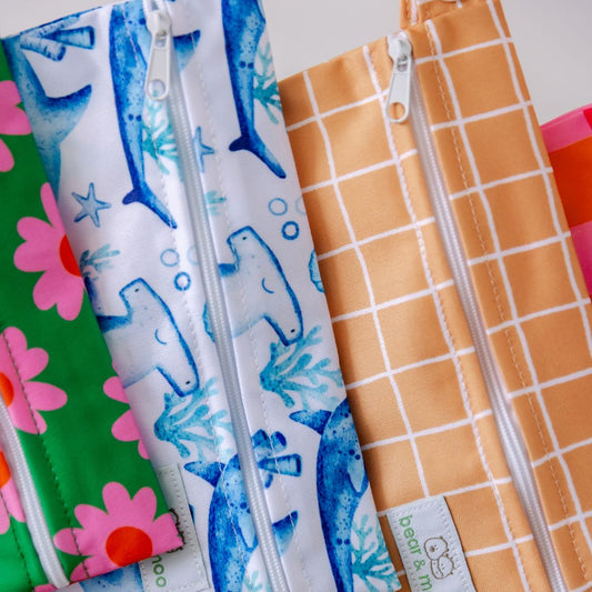 Mini Wet Bag | Gingernut Gingham
